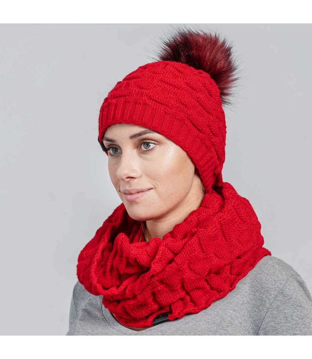 Snood et Bonnet Wiska  - Fabriqué en UE-2