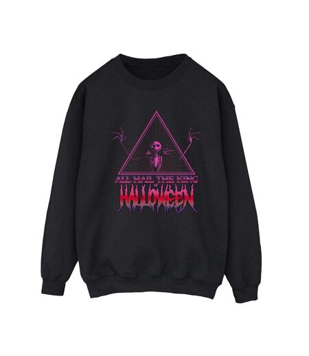 Disney Sweat Womens/Ladies The Nightmare Before Christmas Halloween King Sweatshirt (Noir) - UTBI31856