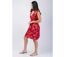 Robe courte femme été Melyna taille Empire Coton Du Monde-4