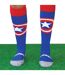 Hingly - Chaussettes de hockey unisexes hautes Captain America-3