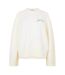 Pull Motif/style Logo Arqué Femme Vieux Blanc Jack Wills-1