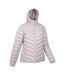 Womens/ladies Seasons Padded Jacket Light Beige Mountain Warehouse-4