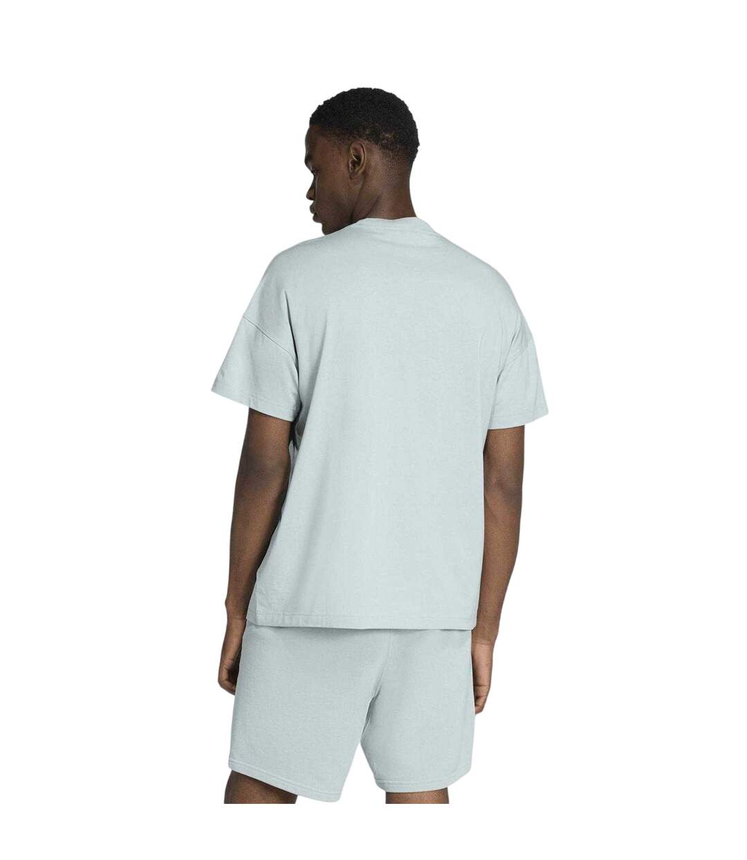Mens Embroidered Logo T-shirt Sage Adidas-3