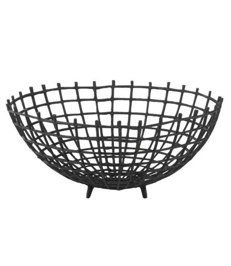 Coupelle Déco en Métal Odario 46cm Noir