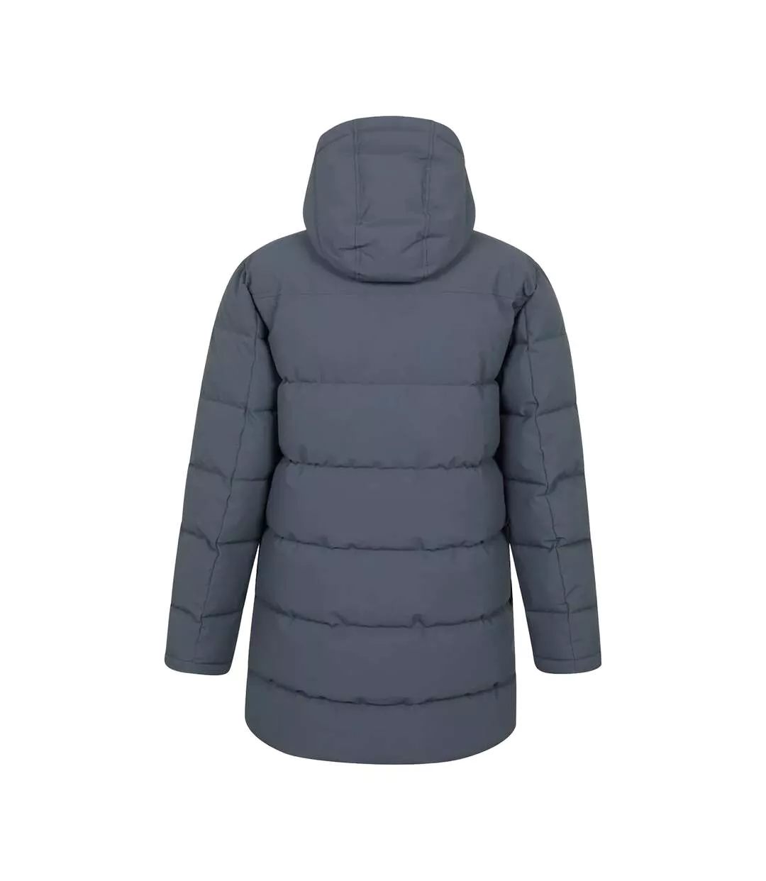 Parka Motif/style Long Digby Homme Bleu Marine Mountain Warehouse-3