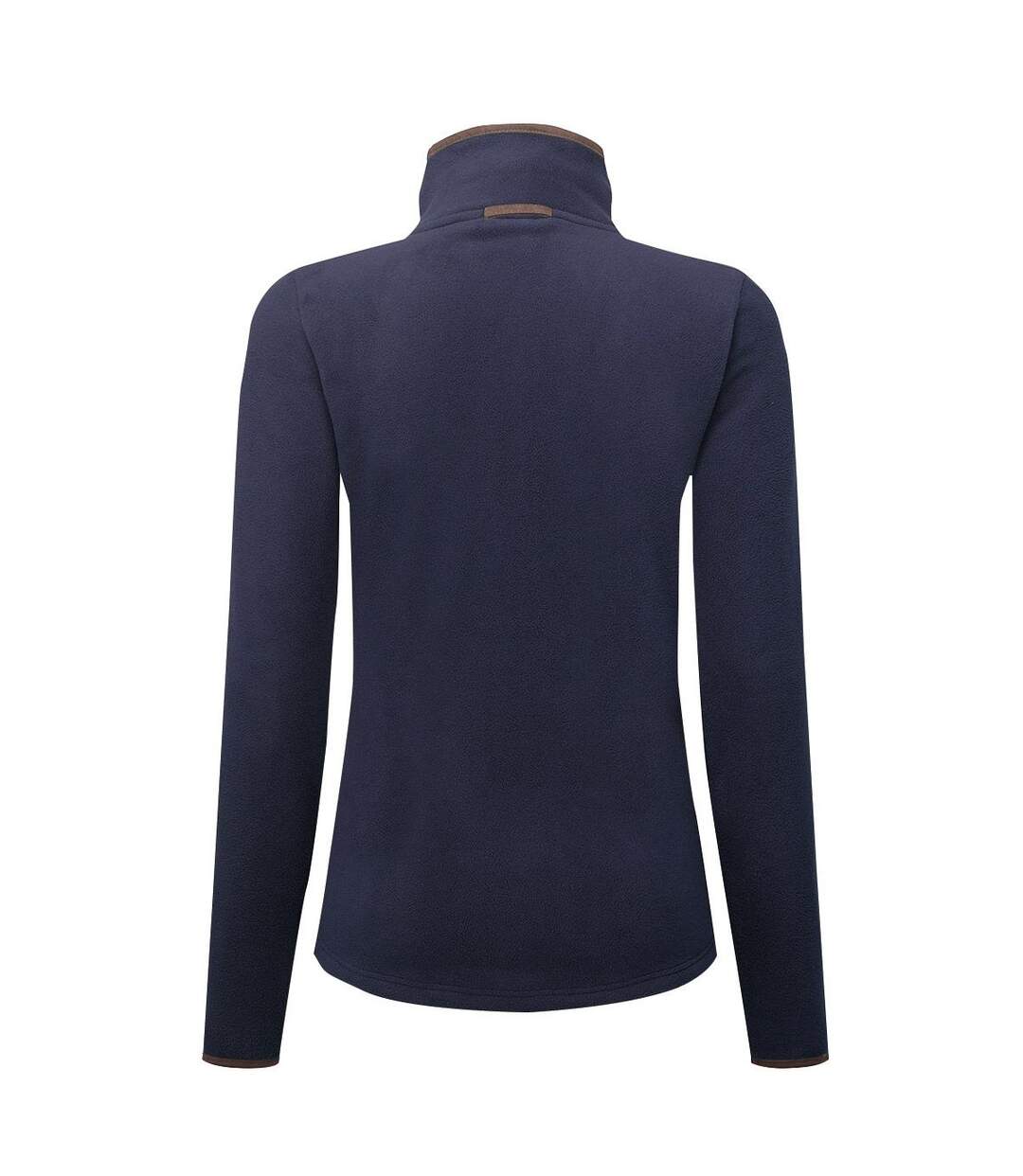 Veste polaire artisan femme bleu marine / marron Premier-2