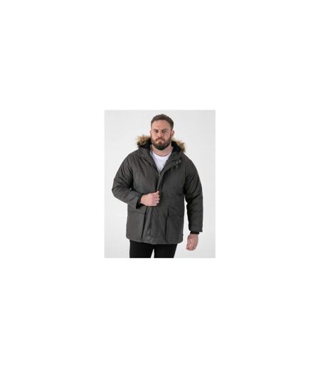 D555 Parka Grande Taille Lovett Homme Kaki Duke