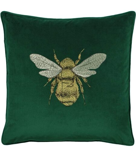 Housse de coussin hortus bee 50 cm x 50 cm vert émeraude Paoletti Paoletti