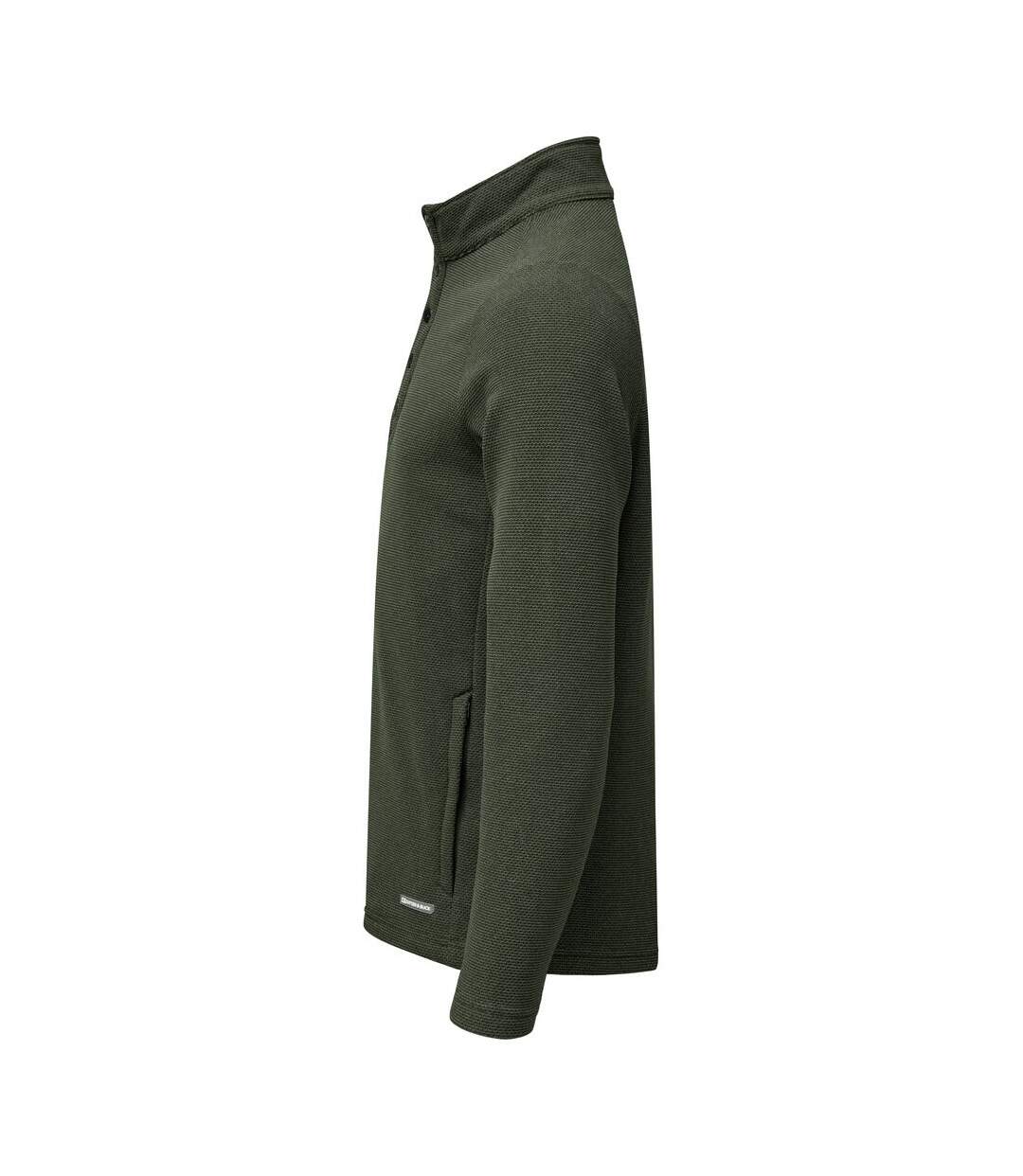 Haut Polaire Hunts Point Homme Vert Kaki Cutter & Buck-4