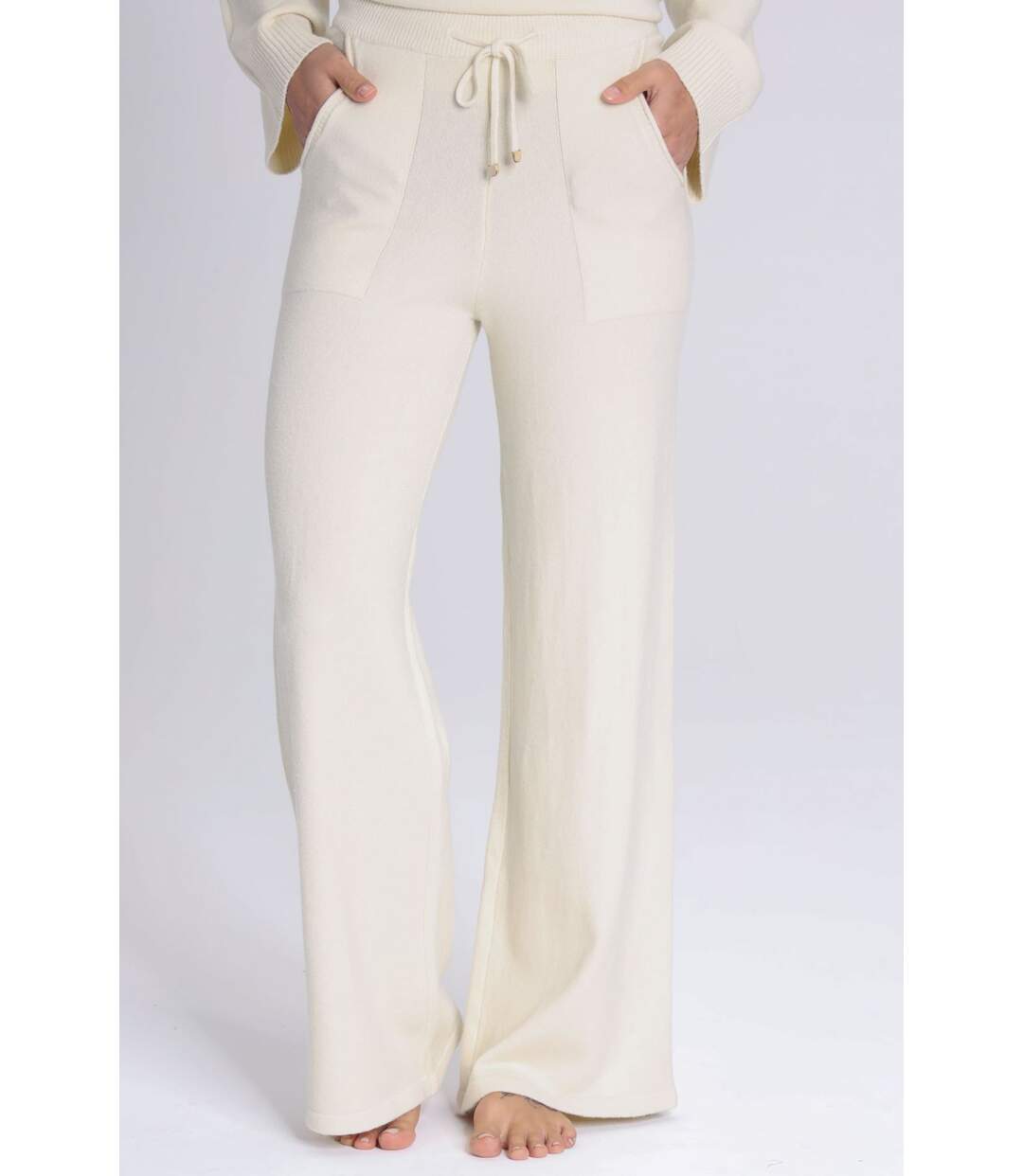 Pantalon PERYNE Ecru-1