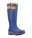 Unisex adult stratus wellington boots blue Cotswold-1