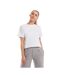 T-shirt court femme blanc Mantis-2