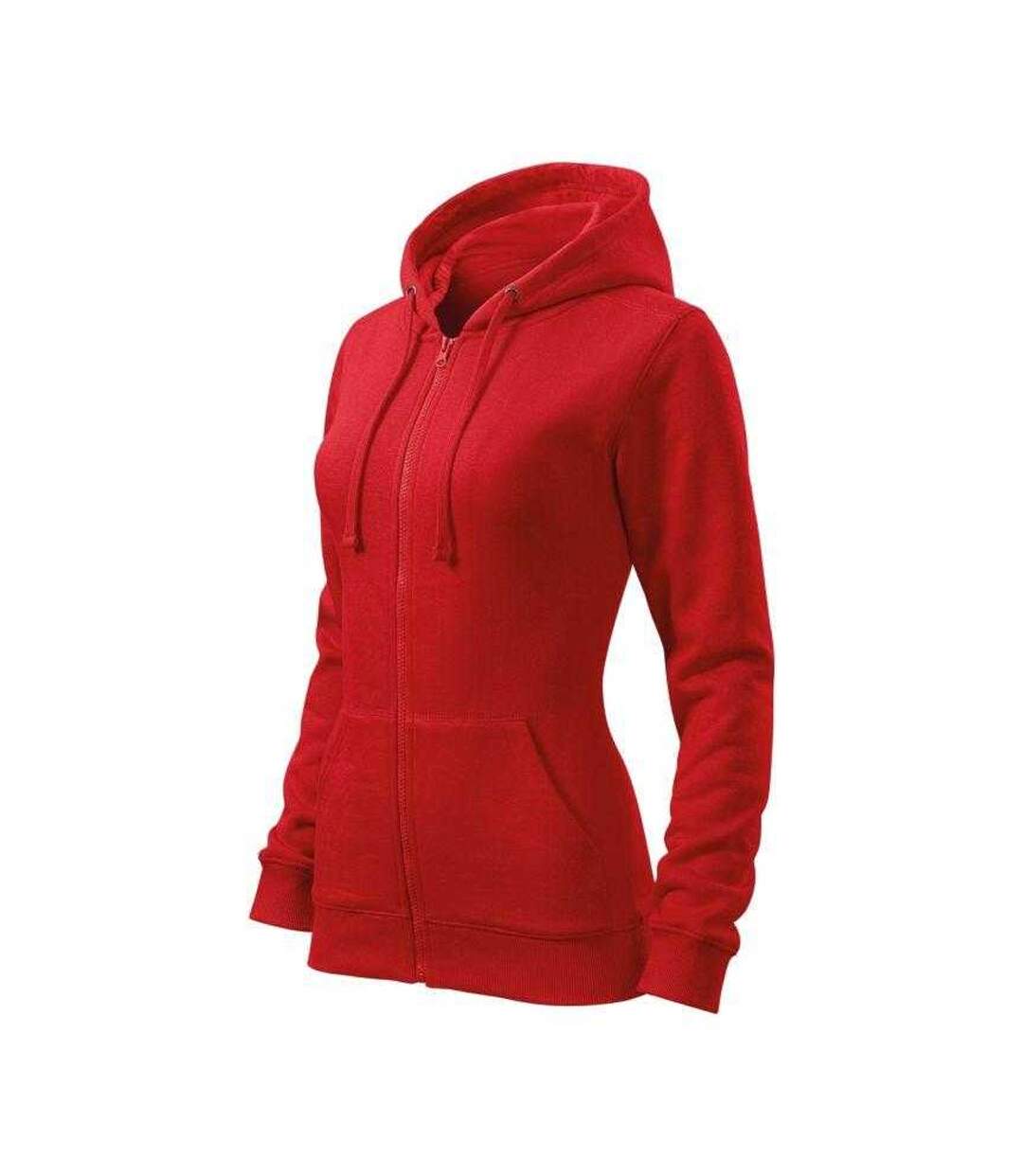 Sweat À Capuche Trendy Femme Rouge Malfini-3