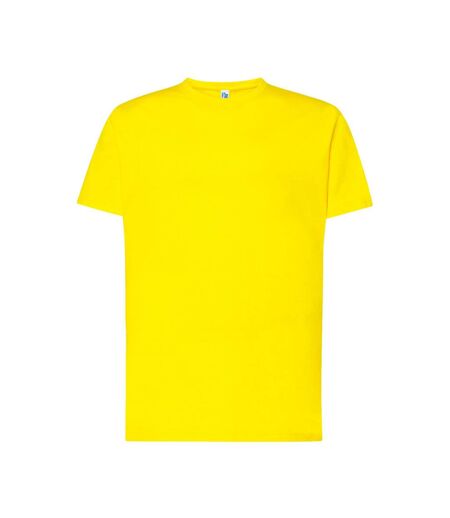 T-shirt Homme Jaune Or JHK