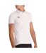 Polo blanc homme le coq sportif ss presentation-1