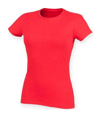 T-shirt feel good femme rouge vif SF