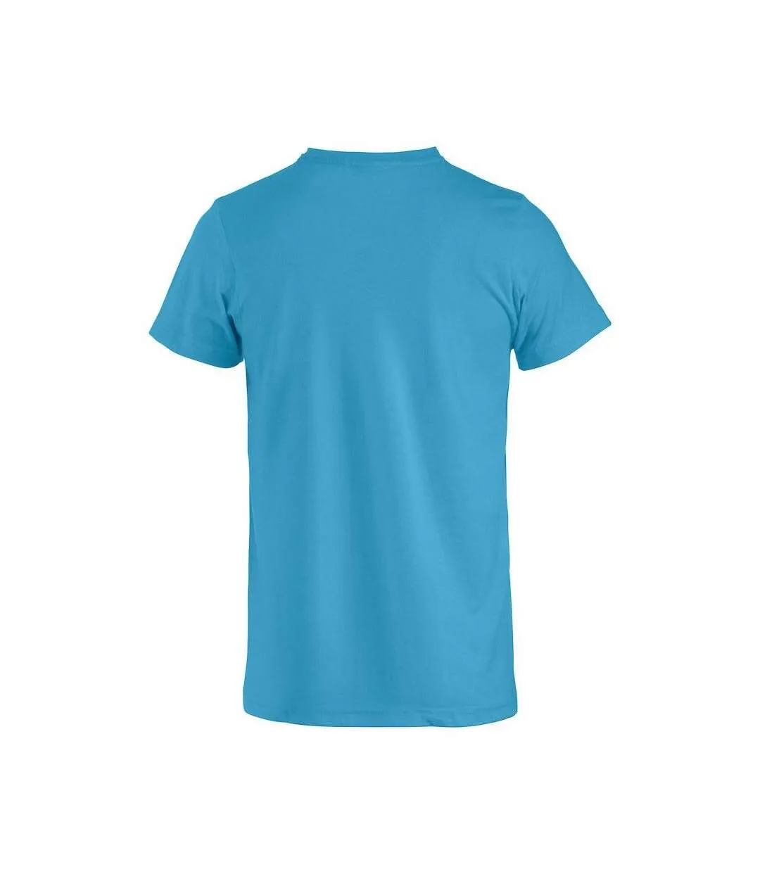 Mens Basic T-shirt Turquoise Clique-2