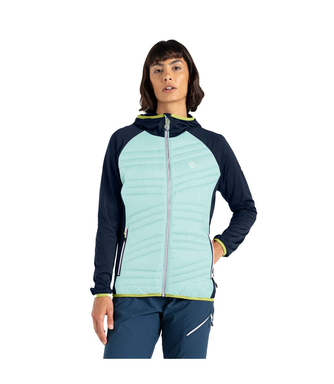 Veste hybride altimeter femme vert menthe / denim sombre Dare 2B-4