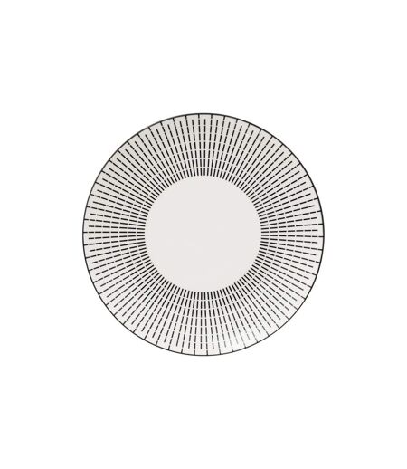 Assiette de Présentation Porcelaine Lunis 30cm Noir