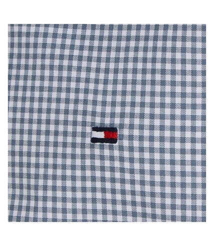 Chemissette Bleu Homme Tommy Hilfiger Flex Gingham - M