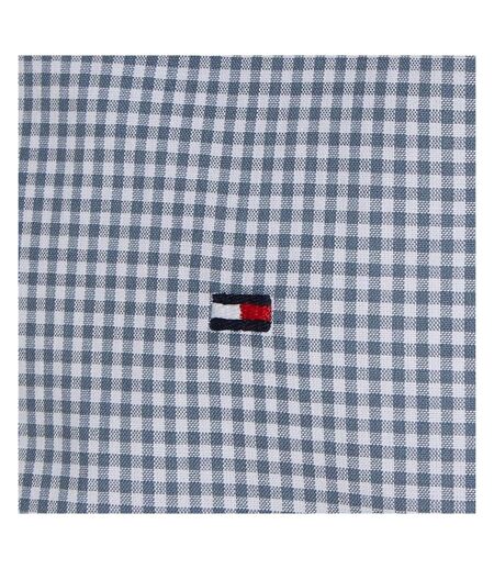 Chemissette Bleu Homme Tommy Hilfiger Flex Gingham - M