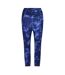 Legging Motif/style Court Femme Bleu Marine Foncé USA Pro-1