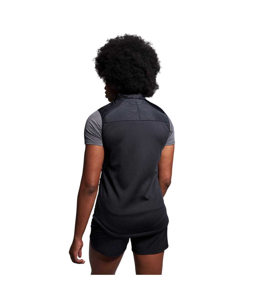 Womens/ladies Elite Micro-lite Gilet Black Canterbury-4