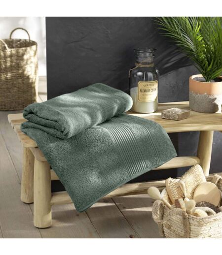 Drap de Bain Tendresse 90x150cm Vert Cèdre