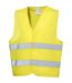 Professional Safety Vest In Pouch Neon Yellow Bullet-1