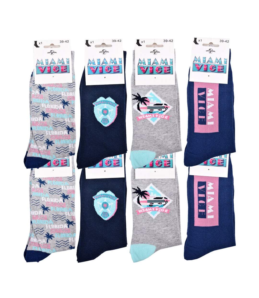 Chaussettes Pack HOMME MIAMI VICE - Pack de 8-4