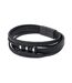 Bracelet noir geographical norway 315116 - taille unique-1