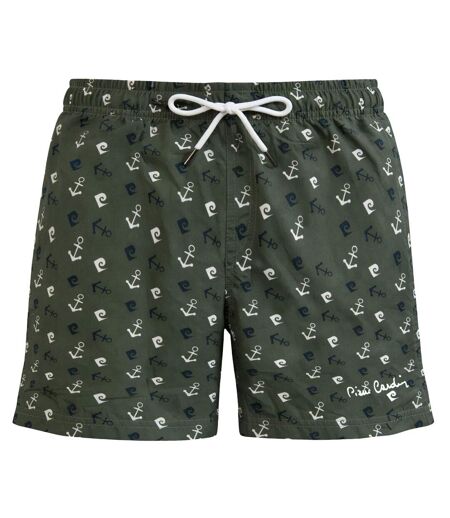Boardshort homme avec ceinture tout élastiquée Basic Pierre Cardin