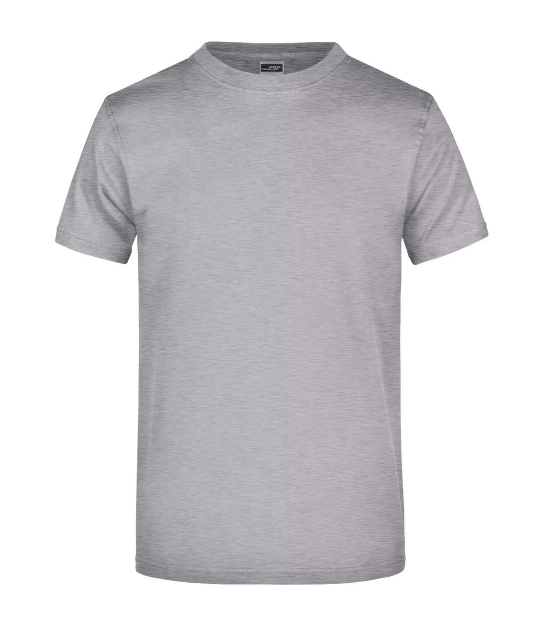 T-shirt Adulte Gris Chiné James And Nicholson-1