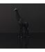 Statuette Déco Girafe Origami 40cm Noir-4