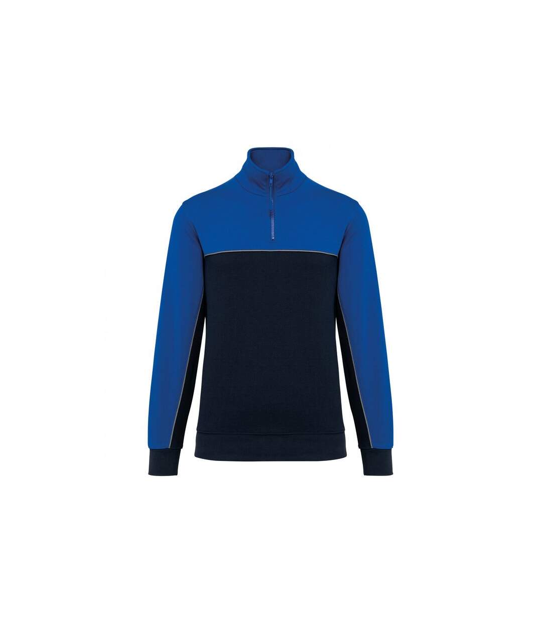 Sweat écoresponsable à col zippé WK. Designed To Work-1