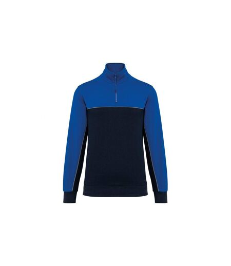 Sweat écoresponsable à col zippé WK. Designed To Work