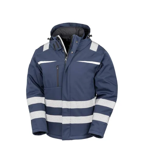 Safeguard Veste Haute Visibilité Homme Bleu Marine Result