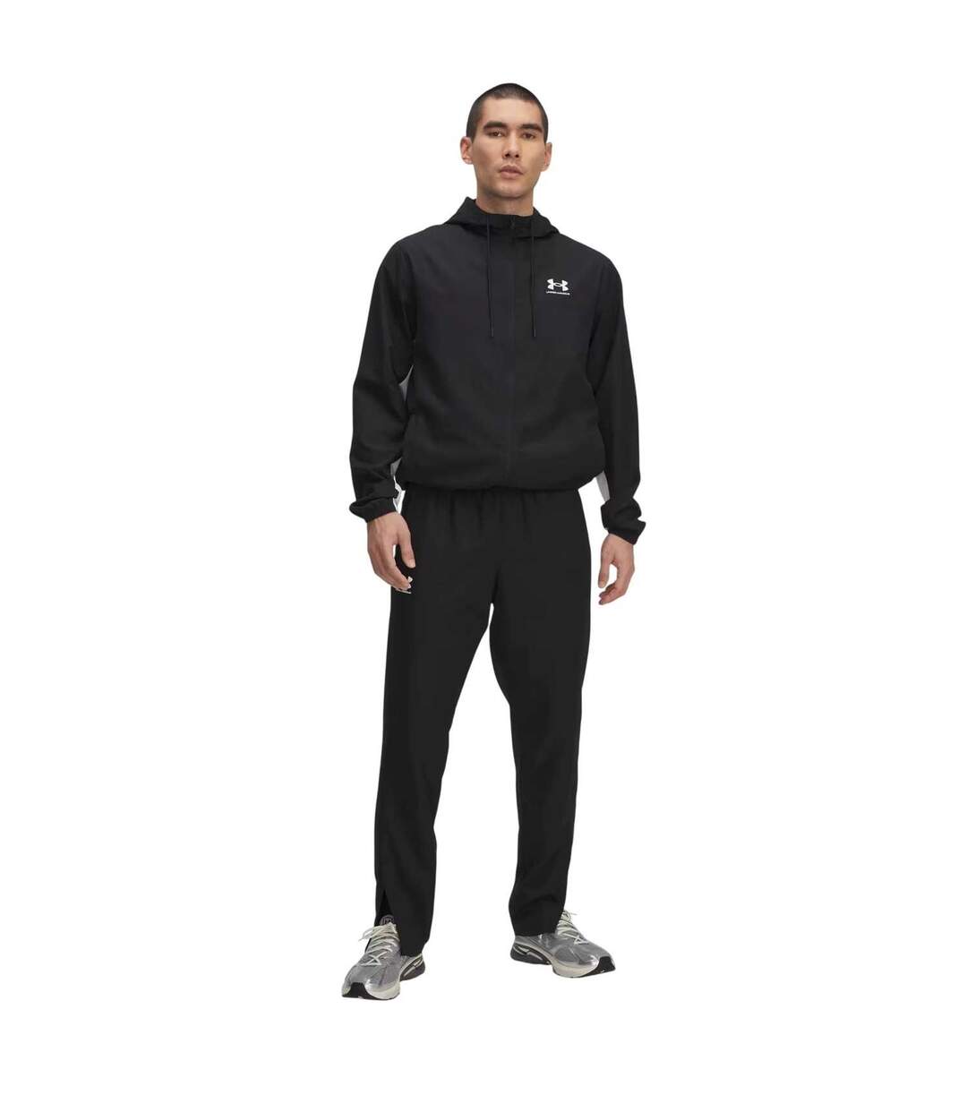 Mens Rival Woven Jogging Bottoms Black Under Armour-4