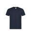 T-shirt Confortable Homme Bleu Nuit Stedman-2