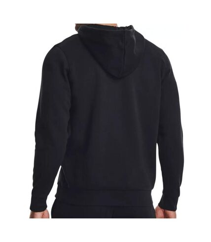 Sweat Zippé Noir Homme Under Armour Essential