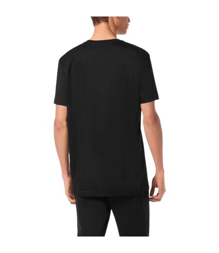 Mens Logo T-shirt Black Aquascutum