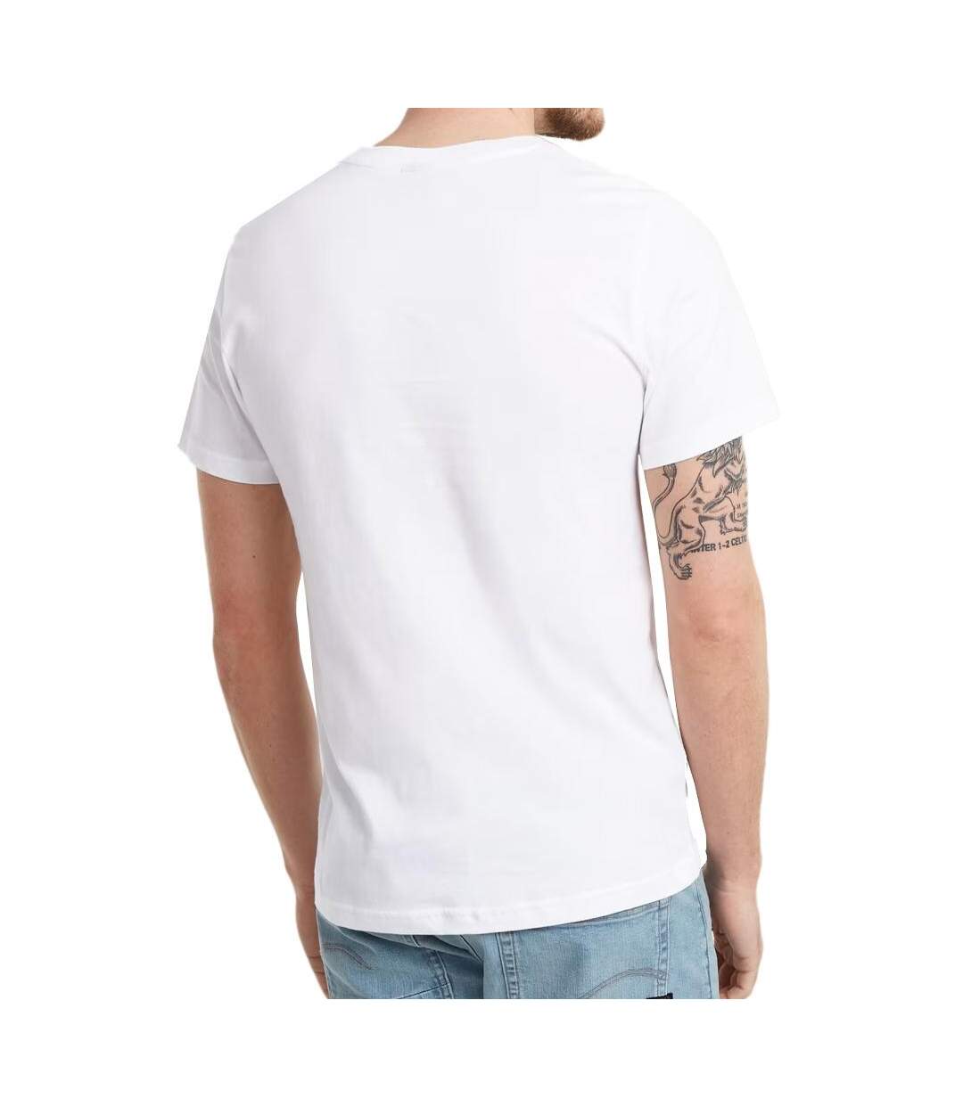 T-shirt Blanc Homme G-Star Raw D25949 - L