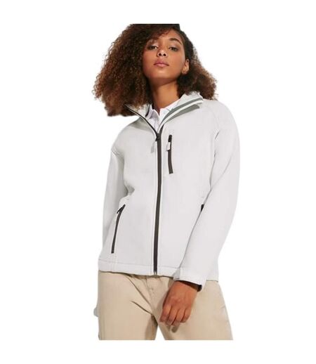 Veste Softshell Antartida Femme Blanc Cassé Roly
