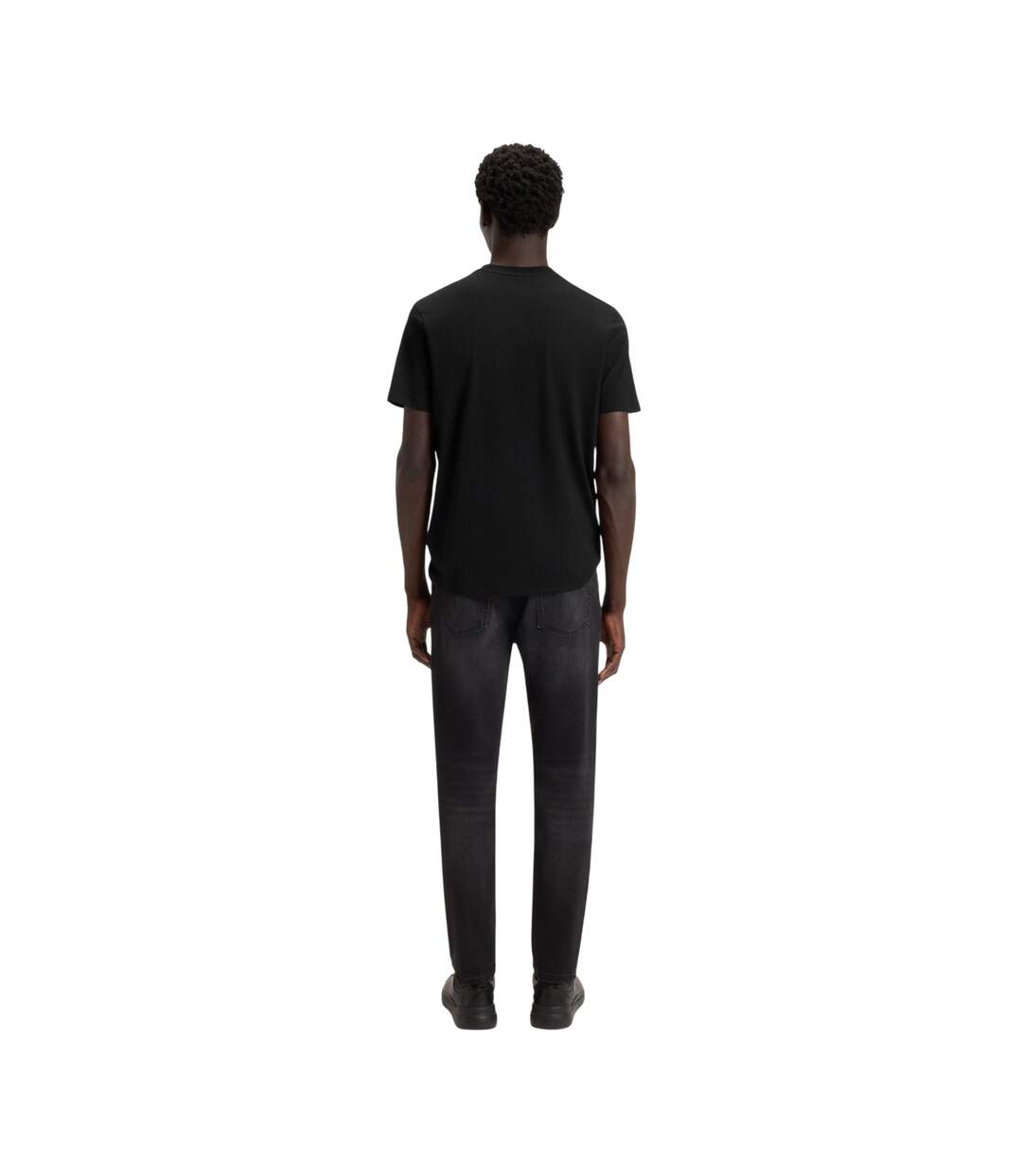 T-shirt Ray Homme Noir Hugo-2