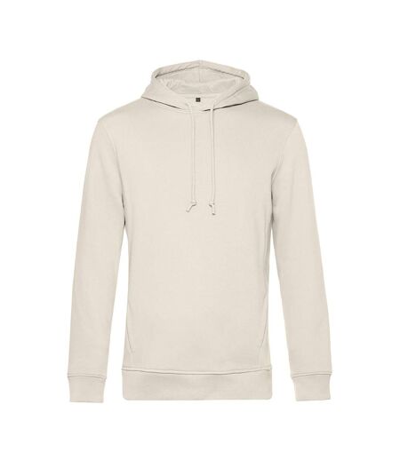 Pull À Capuche Biologique Pour Hommes Blanc Cassé B&C