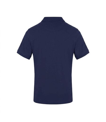 Polo Motif/style Logo Triangulaire Homme Bleu Marine Aquascutum