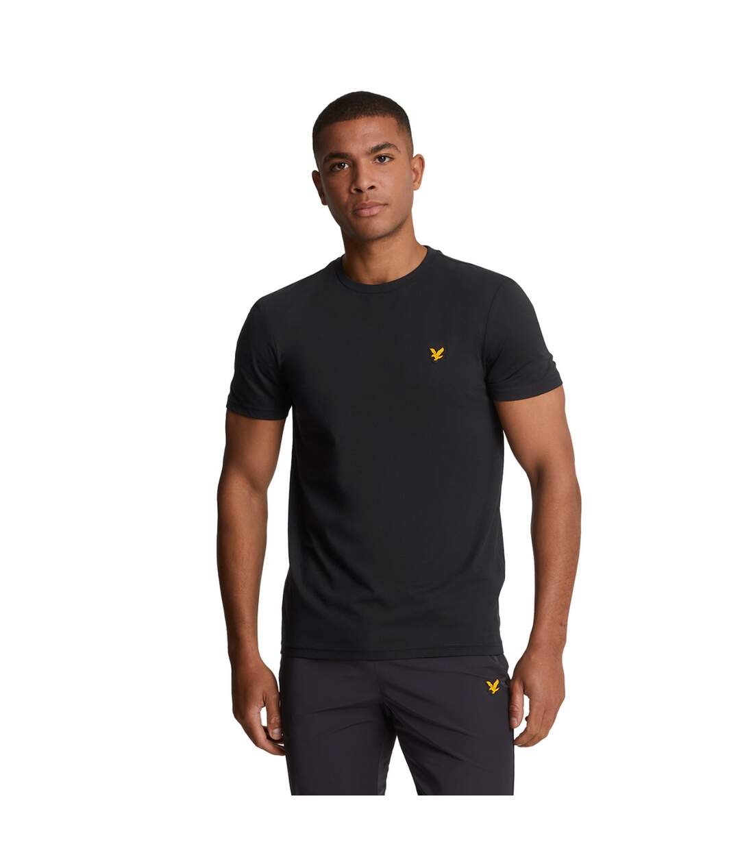 Mens martin short-sleeved t-shirt jet black Lyle & Scott