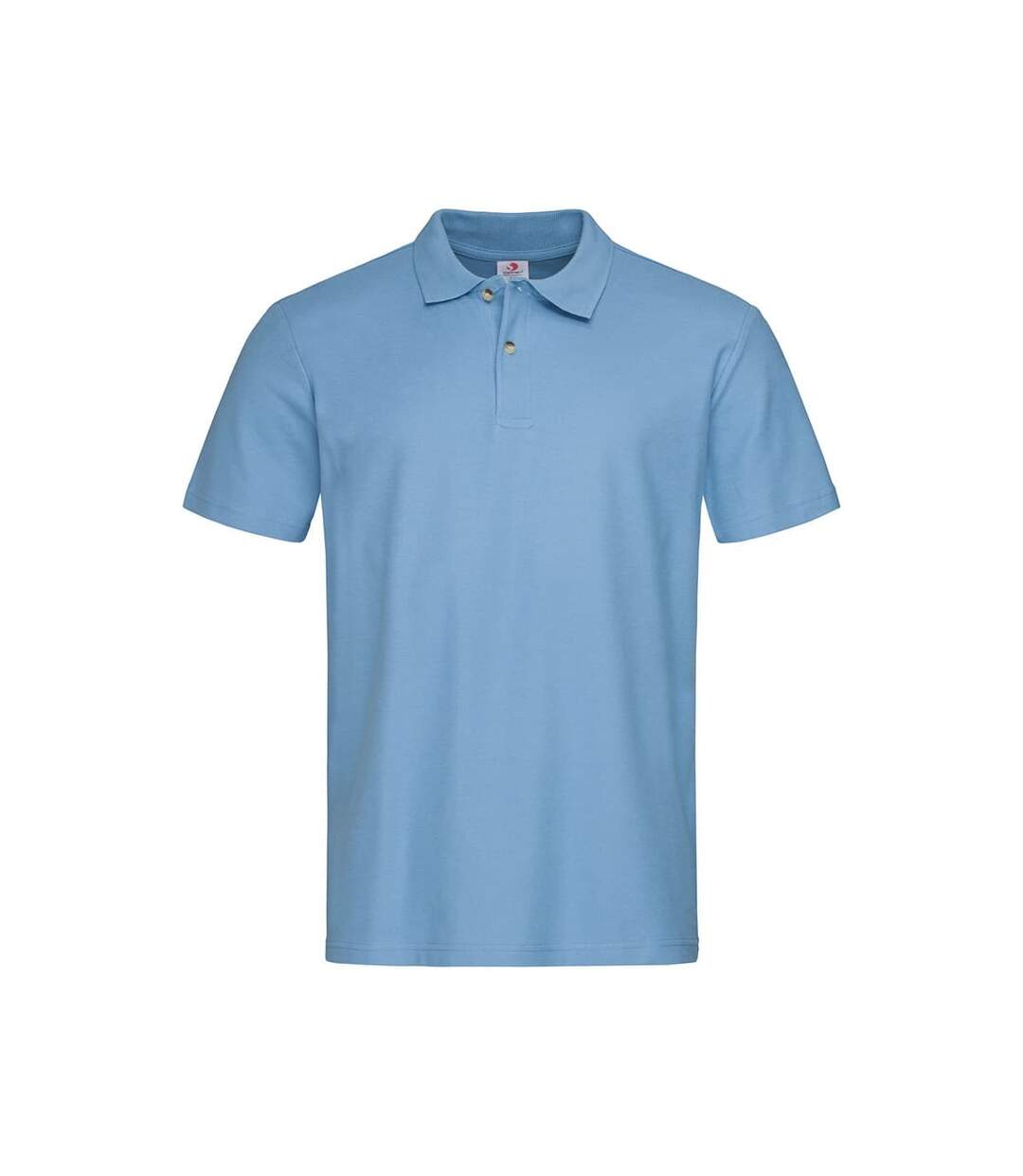 Stedman Mens Cotton Polo (Light Blue)