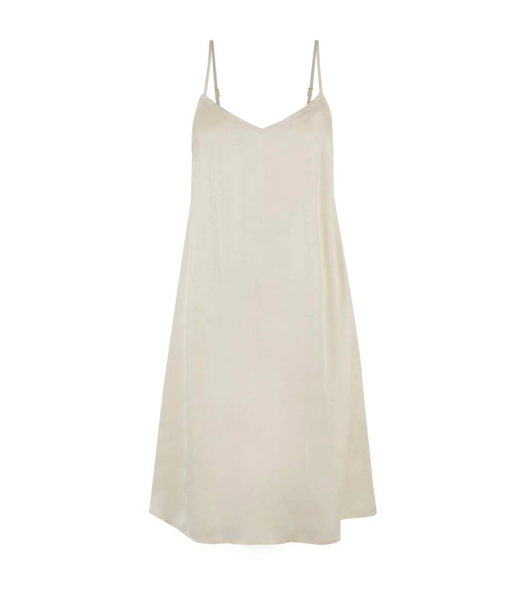 Robe À Bretelles Femme Sable Blanc Urban Classics-2