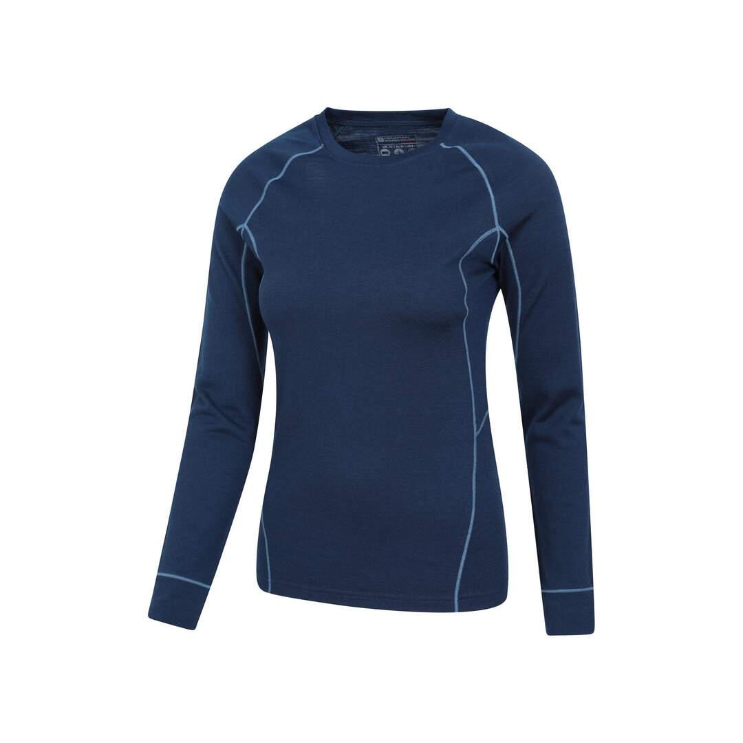 Haut thermique asgard femme bleu marine Mountain Warehouse-3